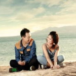 情侣写真汕尾,浪漫海岸线见证甜蜜爱情